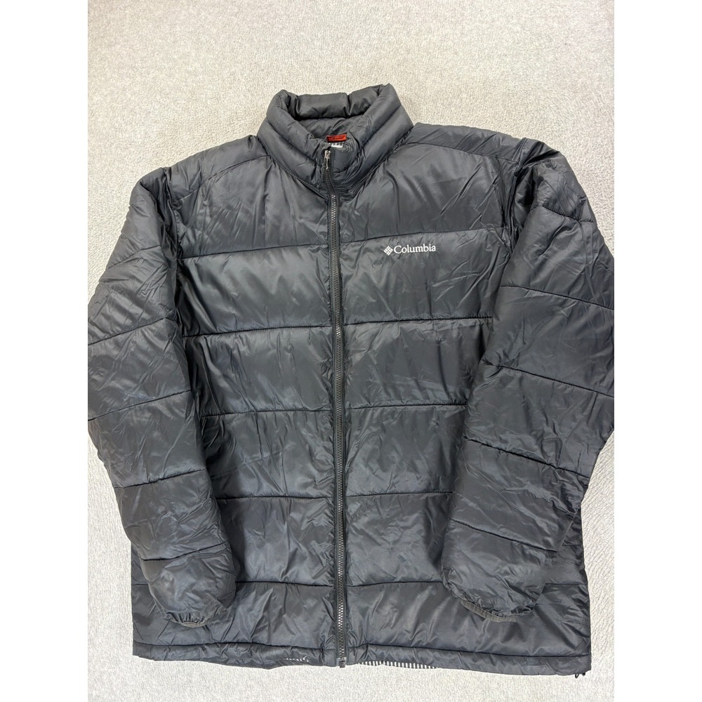 Columbia Thermal‎ Coil Heavy Insulated quilted Winter Jacket (Men's XL) Black